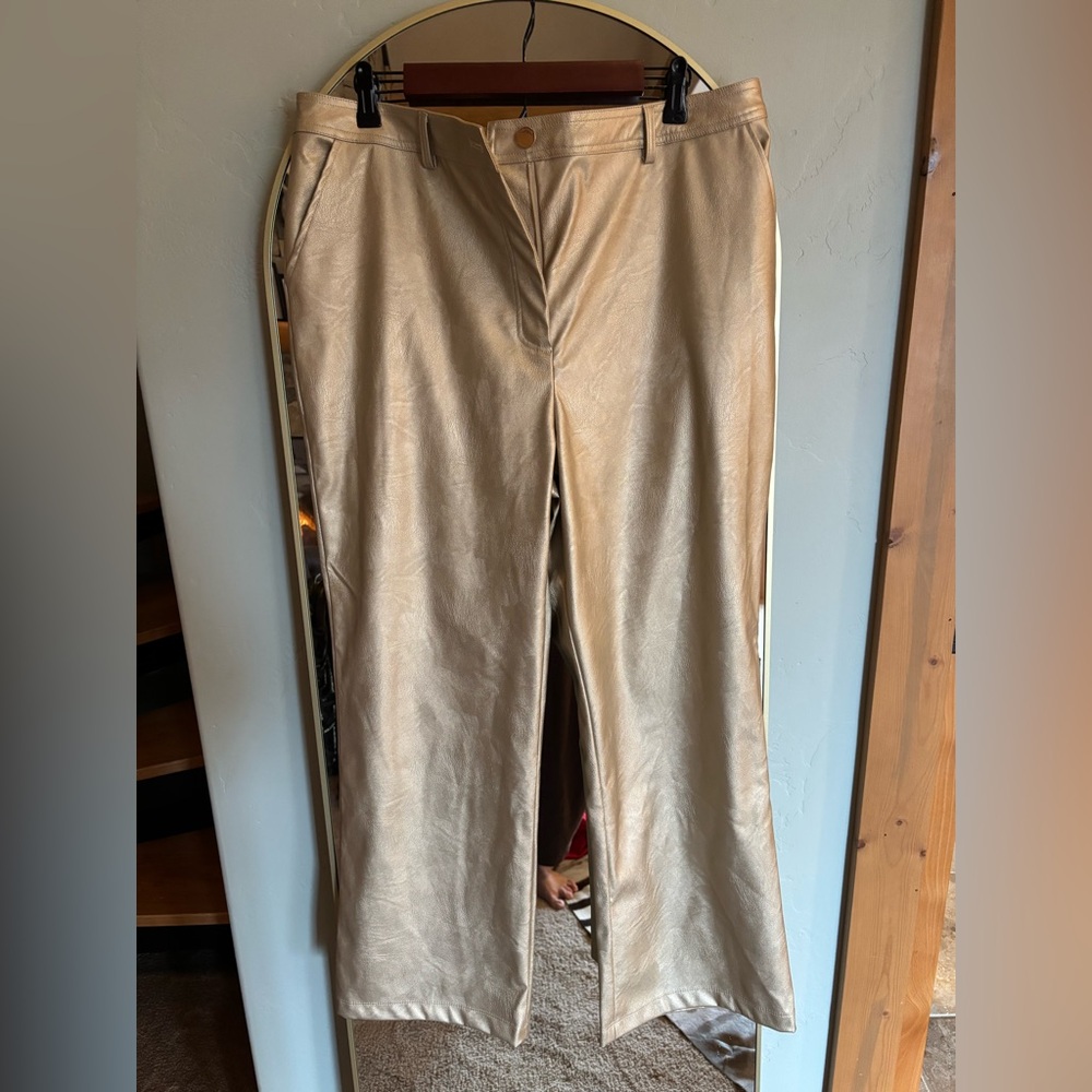 Halogen Gold Dress Pants